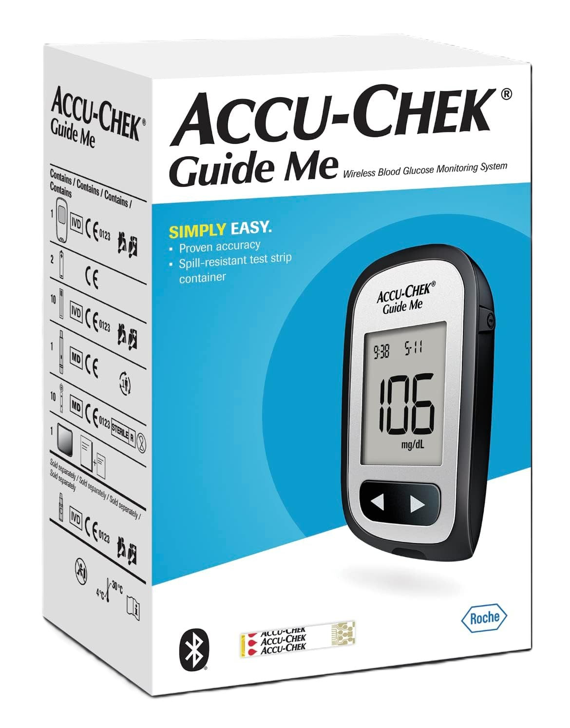 Blood Glucose Meter | Accu-Chek Guide Me