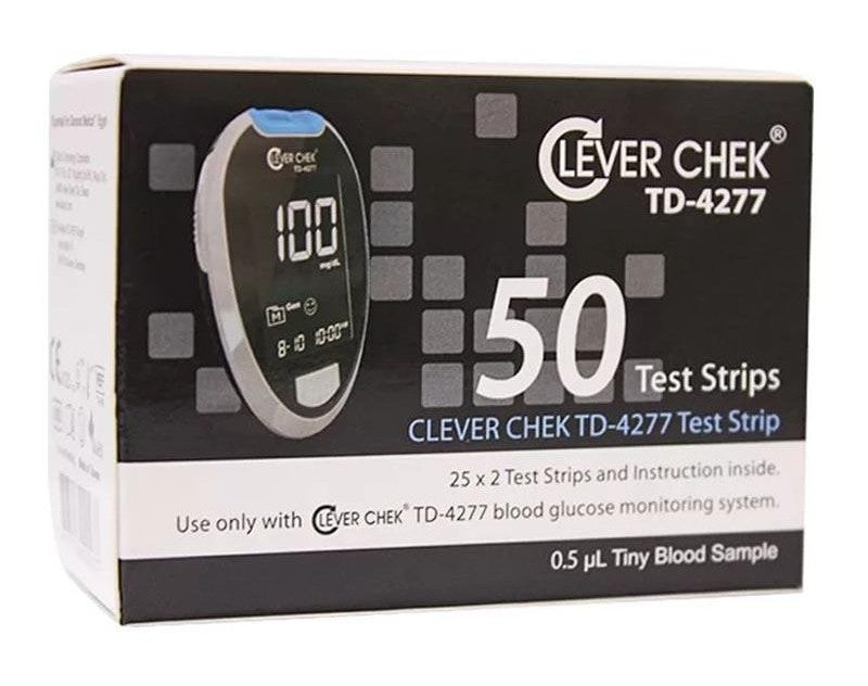 Blood Glucose Test Strips | Clever-Chek TD-4277