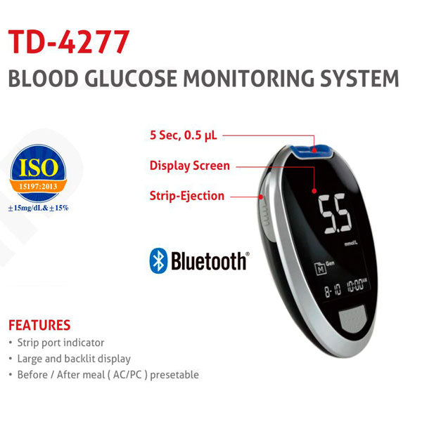 Blood Glucose Meter | Clever Chek TD-4277