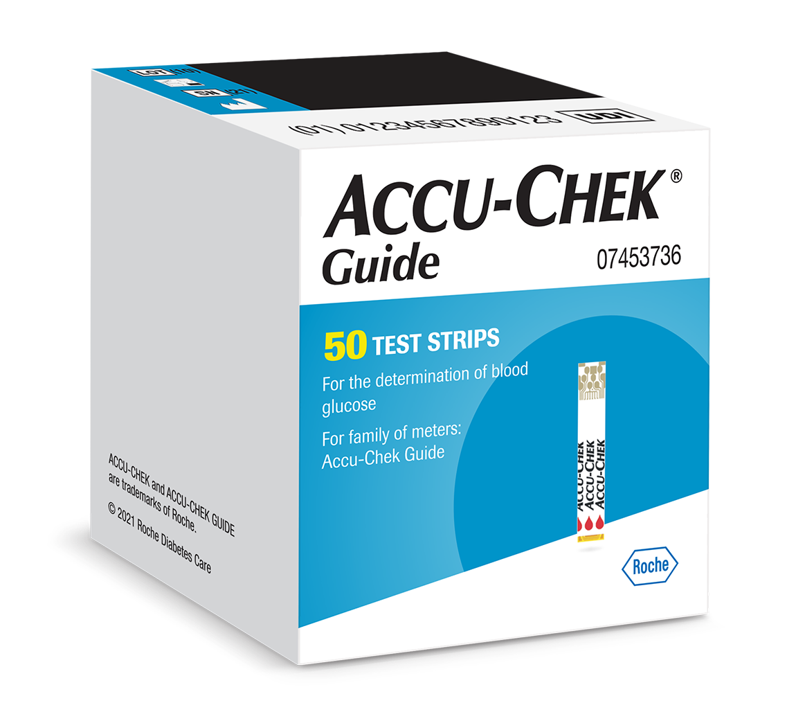 Blood Glucose Test Strips | Accu-Chek Guide TS